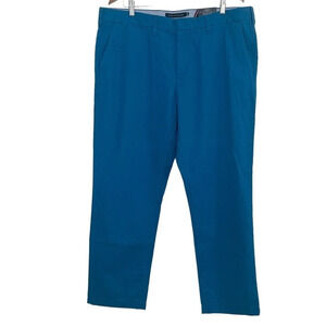 Tommy Hilfiger Seaport Teal 38/30 Custom Fit Straight Leg Chino Pants Mens NWT‎